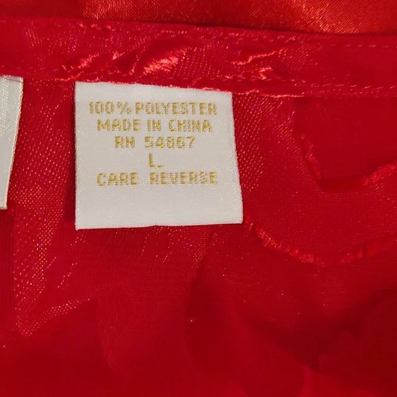 Victoria's Secret Red Pajama Set - Picture 6 of 6